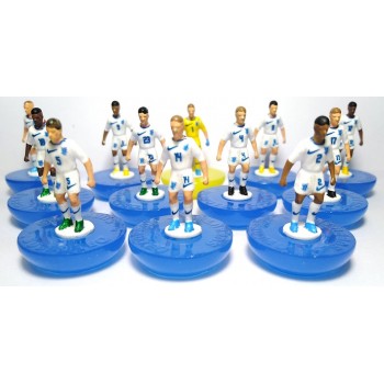 Subbuteo Andrew Table Soccer England World Cup 2014 on classic Hasbro bases